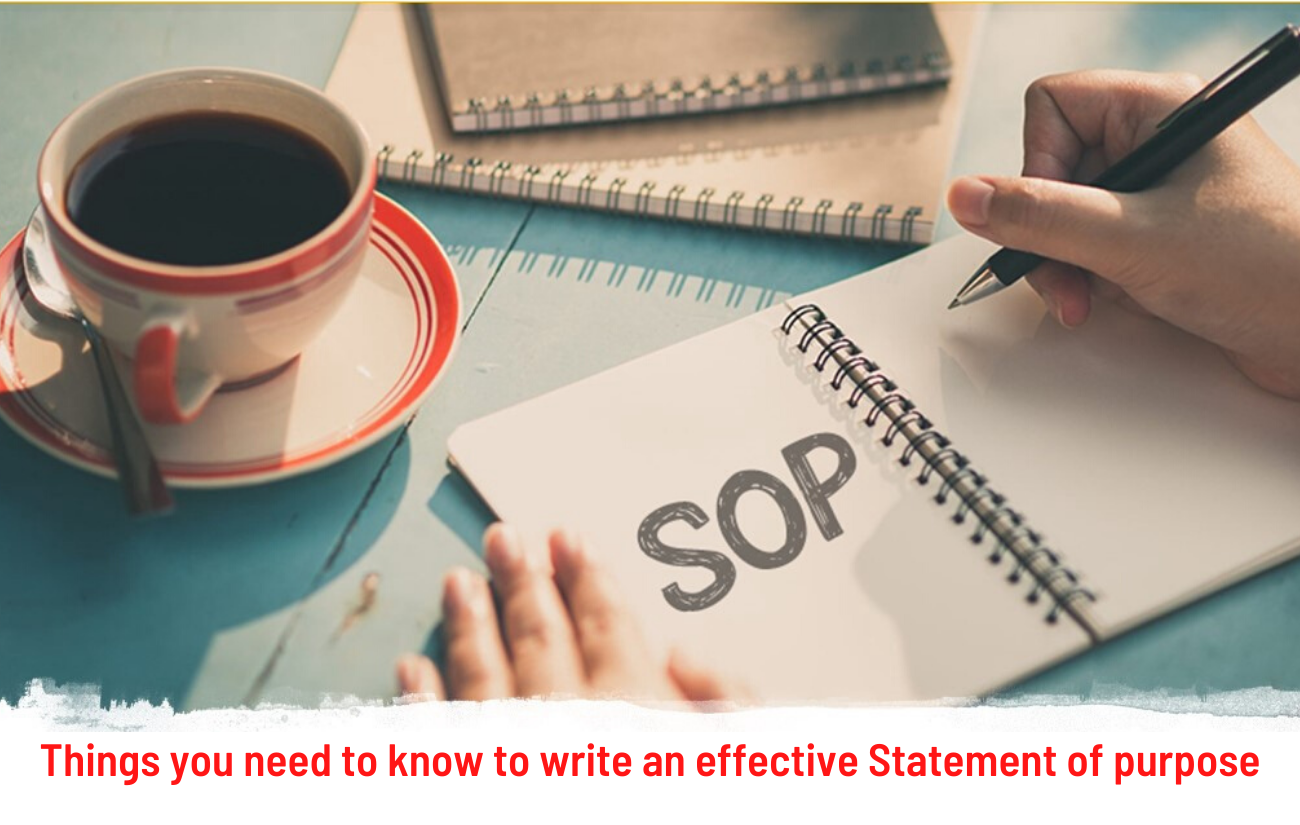 how to write a professional statement of purpose