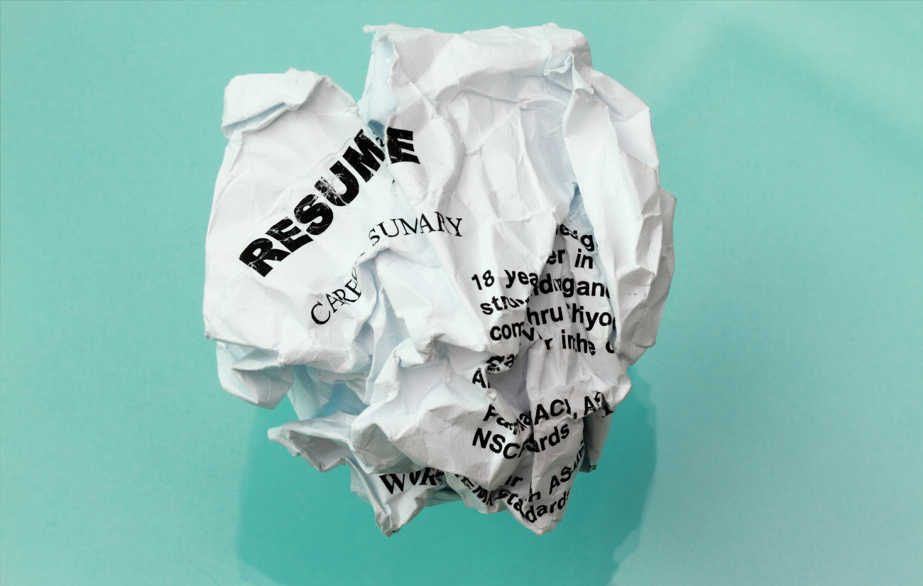 Why Do Fancy Resumes End Up in the Trash?